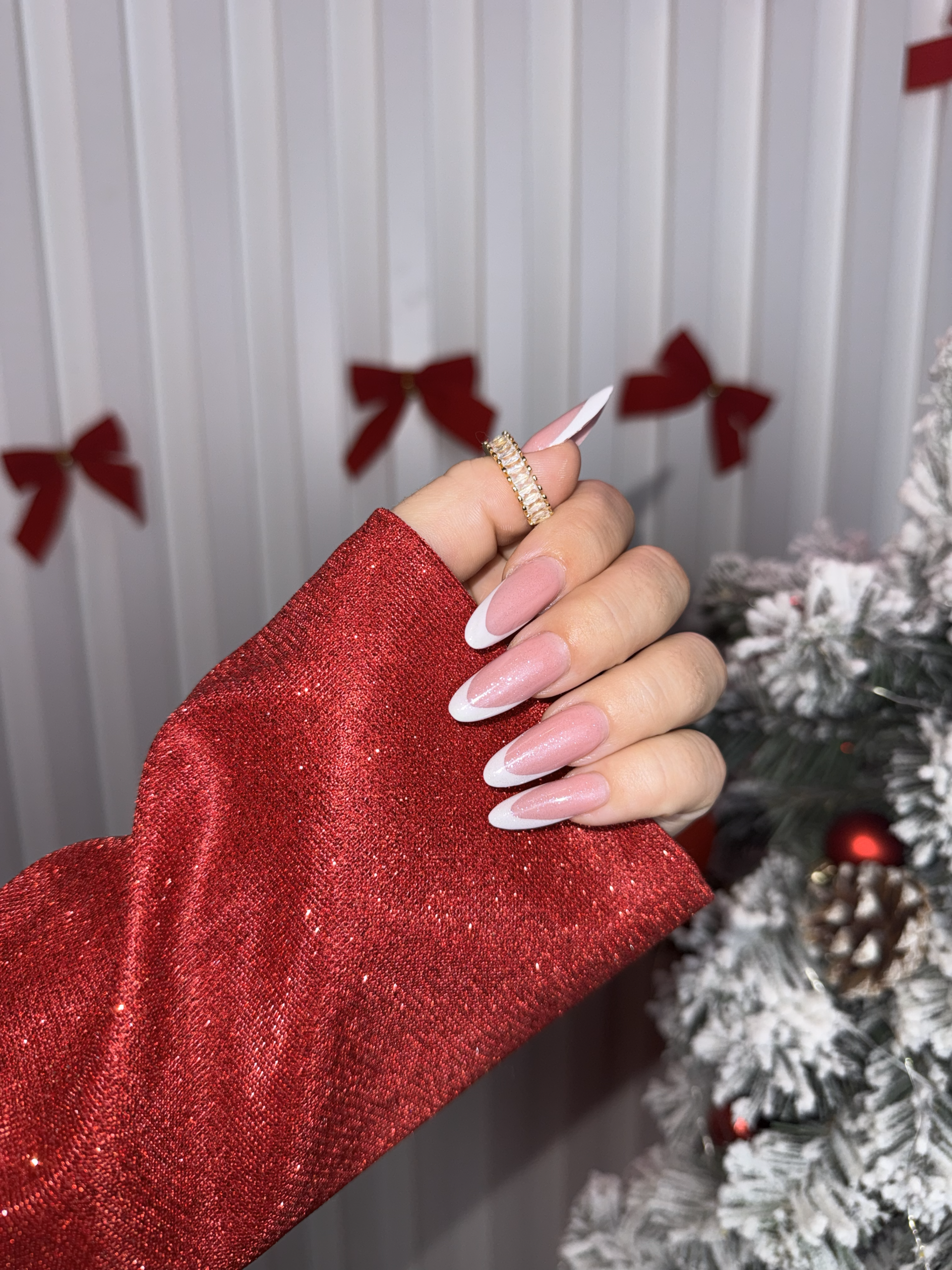 RĘKAW DO ZDJĘĆ PAZNOKCI GLAM RED - obrazek 2