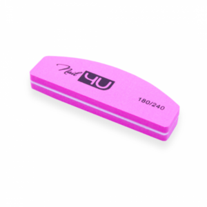 Mini polerka Candy pink 180/240 łódka (komplet 20 sztuk)