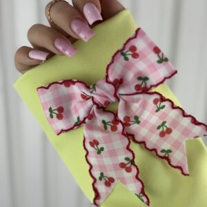Rękaw do zdjęć paznokci CHARMS ( 3 Szt )  Lime