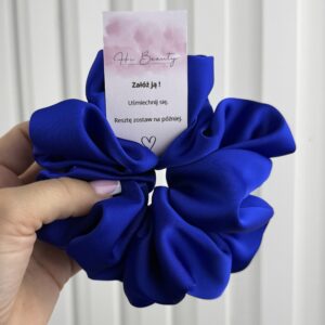 Scrunchie Kobalt